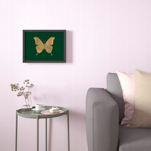 IKEA BILD PLAKAT KRYSZTAŁOWY MOTYL 40x30 CM - obrazek 3