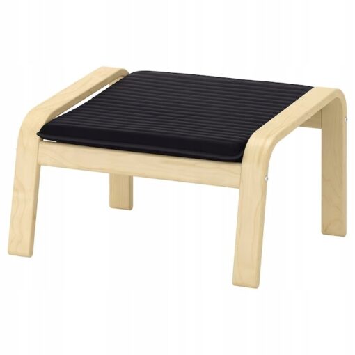 IKEA POANG PODUSZKA PODNÓŻKA KNISA CZARNY - obrazek 2