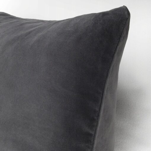 IKEA SANELA POSZEWKA NA POUDSZKĘ CIEMNA SZARA 65x65 CM - obrazek 3