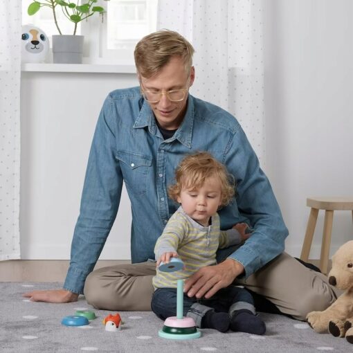 IKEA UPPSTA UKŁADANKA KOLOROWA DLA DZIECI - obrazek 3