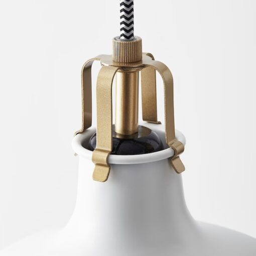 IKEA RANARP LAMPA WISZĄCA KREMOWY 23 CM - obrazek 3
