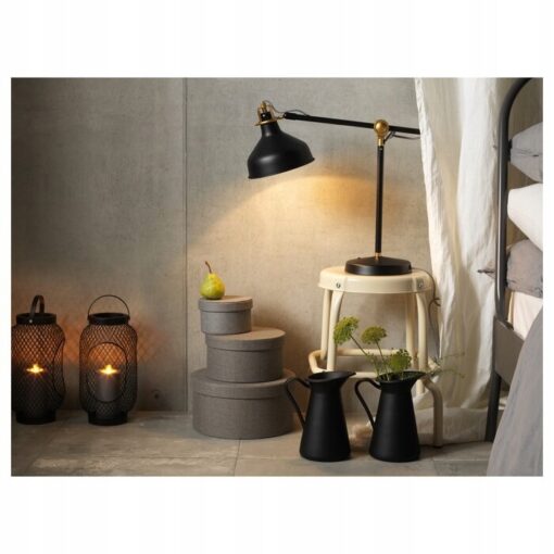 IKEA TOPPIG LAMPION CZARNY 36 cm - obrazek 3