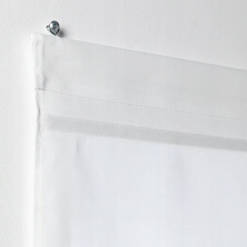 IKEA RINGBLOMMA ROLETA RZYMSKA BIAŁA 140x160 cm - obrazek 2