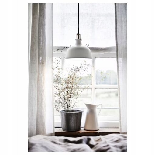 IKEA RANARP LAMPA WISZĄCA KREMOWY 23 CM - obrazek 5