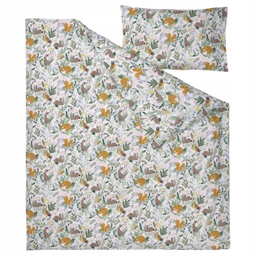 IKEA TROLLDOM KOMPLET POŚCIELI DZIECIĘCE WZÓR 60X120 - obrazek 2
