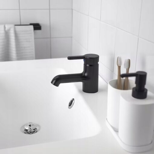 IKEA SALJEN BATERIA UMYWALKI CZARNY - obrazek 2