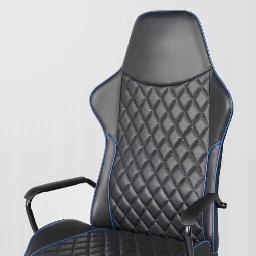 IKEA UTESPELARE KRZESŁO GAMINGOWE / BIUROWE CZARNE - obrazek 4