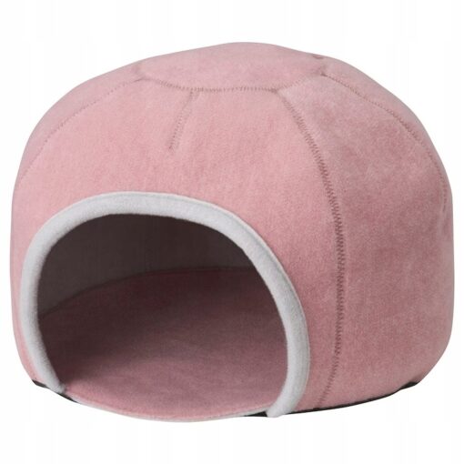 IKEA LURVIG DOMEK DLA KOTA / PSA IGLOO SZARY / RÓŻ - obrazek 2