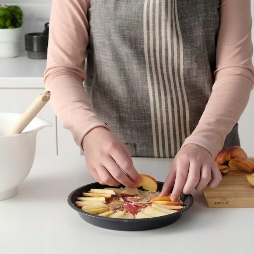 IKEA INBAKAD NACZYNIE NA CIASTO SZARY 22 CM - obrazek 2
