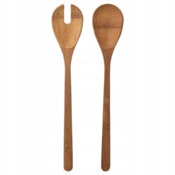 IKEA GRONSAKER SZTUĆCE SAŁATKOWE BAMBUSOWE 2 SZT.