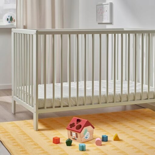 IKEA UPPSTA SKRZYNECZKA DOMEK PUZZLE KOLOROWE - obrazek 5