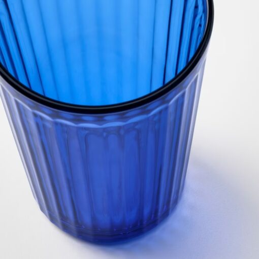 IKEA VARDAGEN SZKLANKI NIEBIESKIE 310 ML - 4 SZT. - obrazek 4
