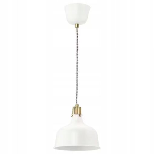 IKEA RANARP LAMPA WISZĄCA KREMOWY 23 CM