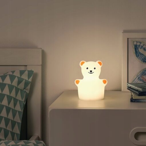 IKEA TOVADER LAMPKA NOCNA LED NIEDŹWIEDŹ / BATERIE - obrazek 5