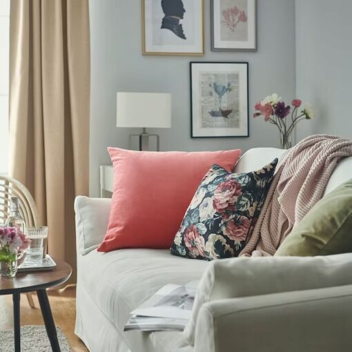 IKEA SANELA POSZEWKA NA PODUSZKĘ JASNORUDY 65X65CM - obrazek 4