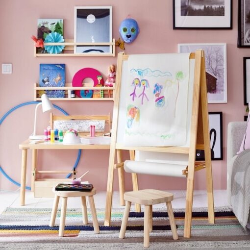 IKEA MALA AKWARELE FARBKI KOLOROWE + TACKA + KUBKI + PĘDZLE - obrazek 4