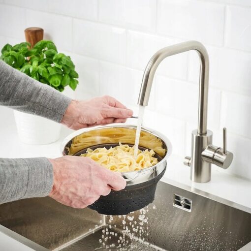 IKEA KLOCKREN DURSZLAK CEDZAK REGULOWANY DO 5L ŚREDNICA 24 CM - obrazek 6