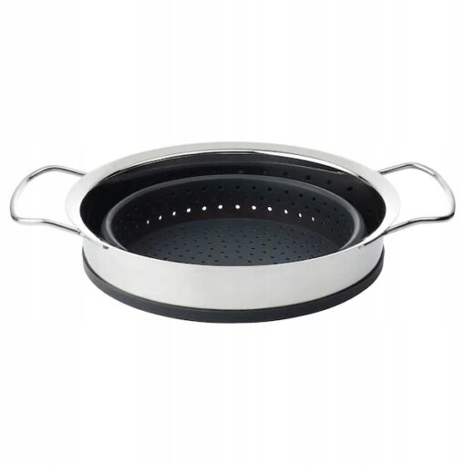 IKEA KLOCKREN DURSZLAK CEDZAK REGULOWANY DO 5L ŚREDNICA 24 CM - obrazek 2