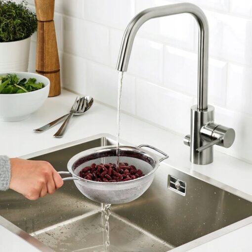 IKEA KLOCKREN DURSZLAK DUŻY STAL NIERDZEWNA 2.0L - obrazek 4