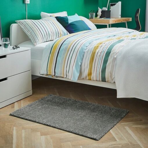 IKEA LANGSTED DYWAN DYWANIK JASNOSZARY 60X90 CM - obrazek 2