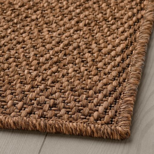 IKEA LYDERSHOLM DYWAN TKANY BRĄZOWY 80x150 CM - obrazek 3