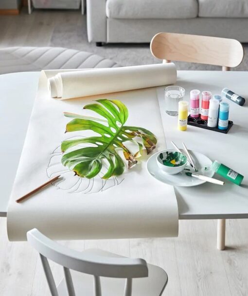 IKEA MALA FARBKI FARBA RÓŻNE KOLORY 8 SZT + PĘDZEL - obrazek 5