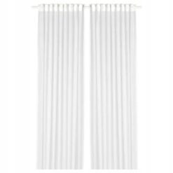 IKEA GJERTRUD FIRANKA FIRANA BIAŁA 145X300 CM 2 SZT