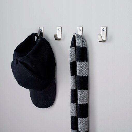 IKEA BLECKA HAK NIKLOWANY NA UBRANIA 4CM 4SZT - obrazek 6