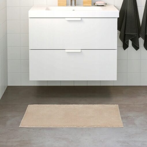IKEA SODERSJON DYWANIK ŁAZIENKOWY BEŻ 50x80 cm - obrazek 2