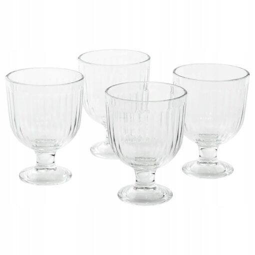 IKEA VARDAGEN KIELICH ZESTAW KIELISZKÓW 4 SZT. 280 ML