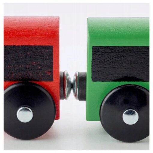 IKEA LILLABO KOLEJKA TORY WAGONIKI ZESTAW 20 ELEMENTÓW - obrazek 5