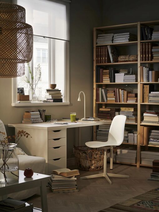 IKEA ALEX KOMODA BIAŁY KOLOR 5 SZUFLAD 36x70 CM - obrazek 2