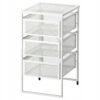 IKEA LENNART KOMODA NA DOKUMENTY DO BIURA ORGANIZER BIAŁA 56 CM