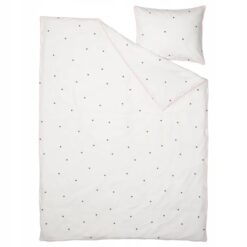 IKEA VANKRETS KOMPLET POŚCIELI W KROPKI 150x200/50x60 CM