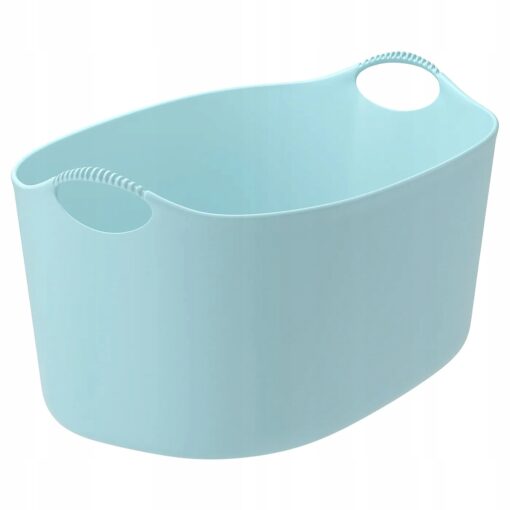 IKEA TORKIS KOSZ NA PRANIE FLEXI NIEBIESKI KOLOR 35L