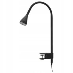 IKEA NAVLINGE LAMPA LED ŚCIENNA REFLEKTOR Z KLAMRĄ CZARNY