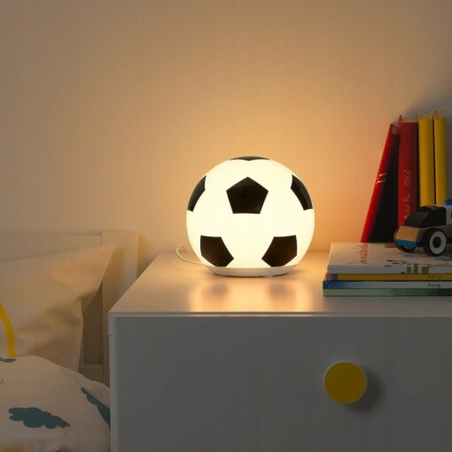 IKEA ANGARNA LAMPA STOŁOWA LED PIŁKA LAMPA DLA DZIECI - obrazek 3