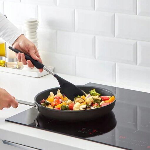 IKEA HJALTE ŁOPATKA DO MIESZANIA KUCHENNA CZARNA 33 CM - obrazek 2