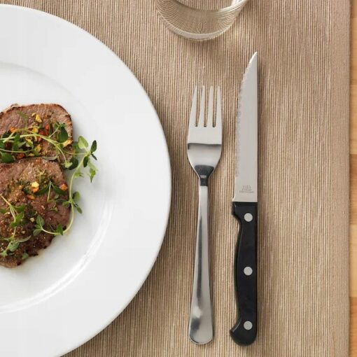IKEA SNITTA NÓŻ NOŻE ZĄBKOWANE DO MIĘSA PIZZY 4 SZT. - obrazek 3