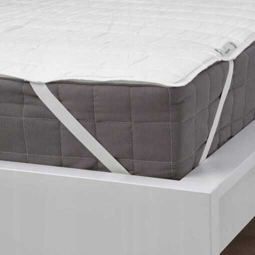 IKEA LUDDROS OCHRANIACZ NA MATERAC 90x200 BIAŁY - obrazek 2