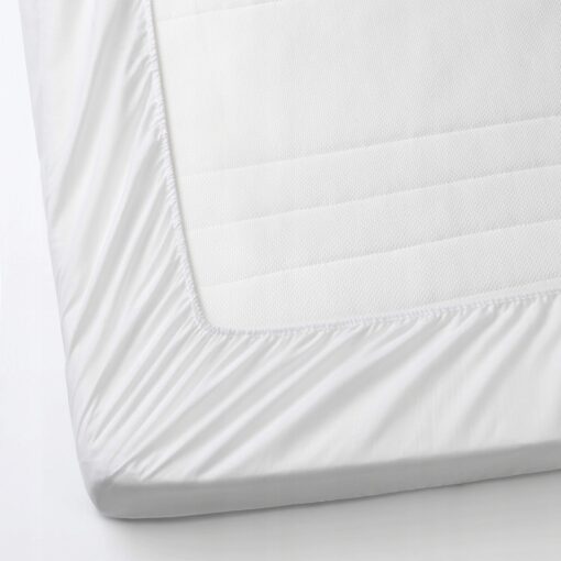 IKEA LENAST OCHRANIACZ NA MATERAC BIAŁY 60X120CM - obrazek 4