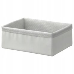IKEA BAXNA ORGANIZER POJEMNIK SZARY / BIAŁY 20X26X10 CM