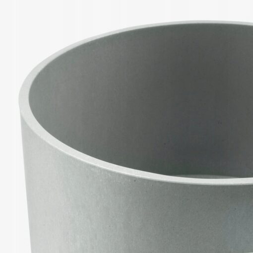 IKEA NYPON OSŁONA DONICZKI DONICA SZARA 19 CM - obrazek 4