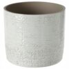 IKEA CHIAFRON OSŁONA DONICZKI DONICZKA BIAŁA 15 CM