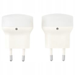 IKEA MORKRADD OŚWIETLENIE NOCNE LED Z CZUJNIKIEM BIAŁE 2SZT