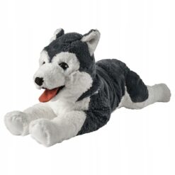 IKEA LIVLIG PIES HUSKY MASKOTKA PLUSZOWA MIŚ PLUSZAK 57CM