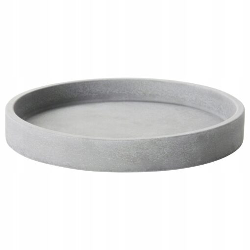 IKEA BOYSENBAR PODSTAWKA DONICY SZARA 15 CM