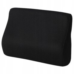 IKEA BORTBERG PODUSZKA NA KRZESŁO POD LĘDŹWIE CZARNA 23X31 CM