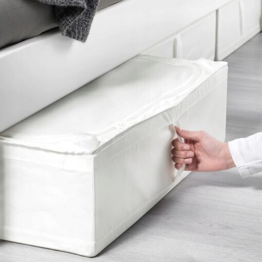 IKEA SKUBB POJEMNIK NA UBRANIA POŚCIEL PUDEŁKO BIAŁY 69x55x19 - obrazek 2