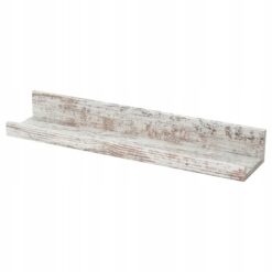 IKEA MOSSLANDA PÓŁKA NA ZDJĘCIA BIAŁA / SOSNA 55 cm